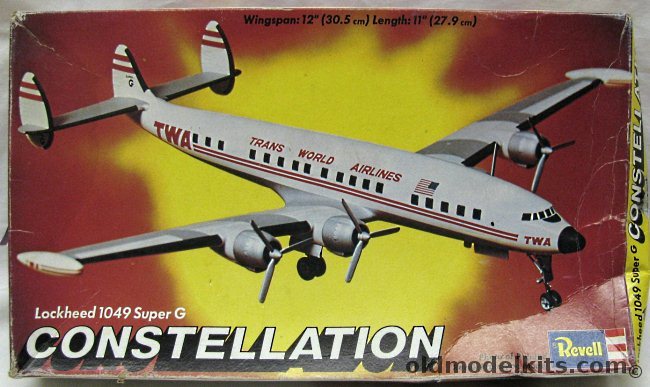 Revell 1/128 Lockheed 1049 Super G Constellation - TWA, H167 plastic model kit